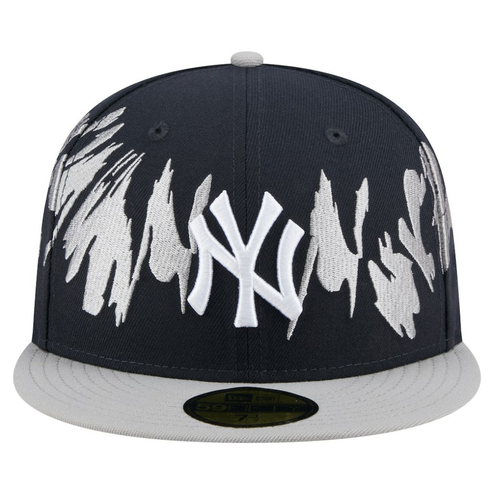 MLB New York Yankees New Era Retro Pattern 59FIFTY Fitted Hat