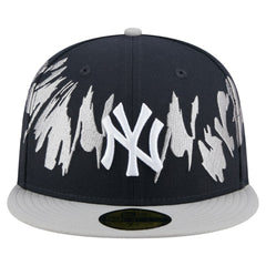 MLB New York Yankees New Era Retro Pattern 59FIFTY Fitted Hat