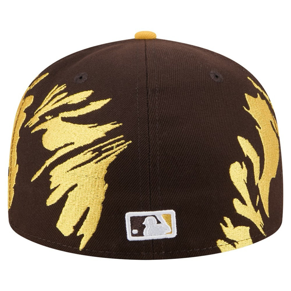 MLB San Diego Padres New Era Retro Pattern 59FIFTY Fitted Hat
