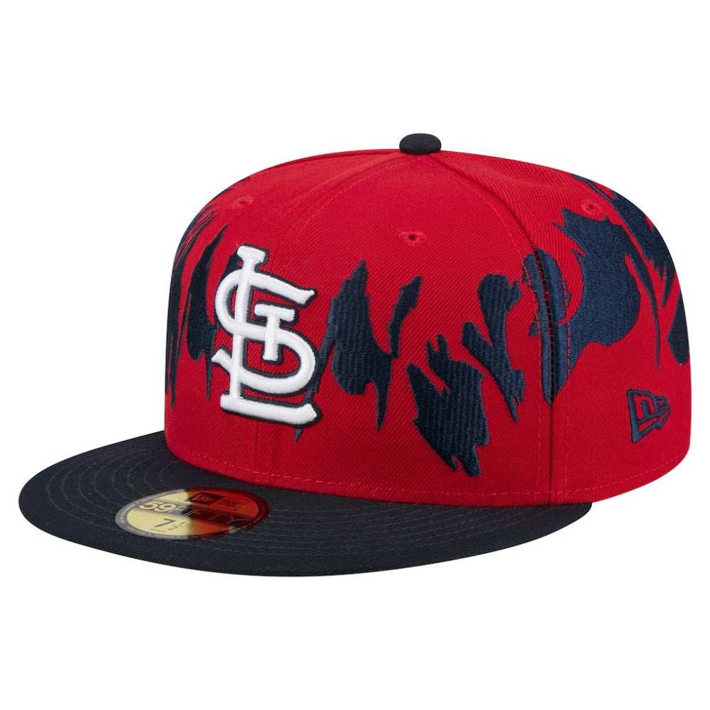 MLB St. Louis Cardinals New Era Retro Pattern 59FIFTY Fitted Hat
