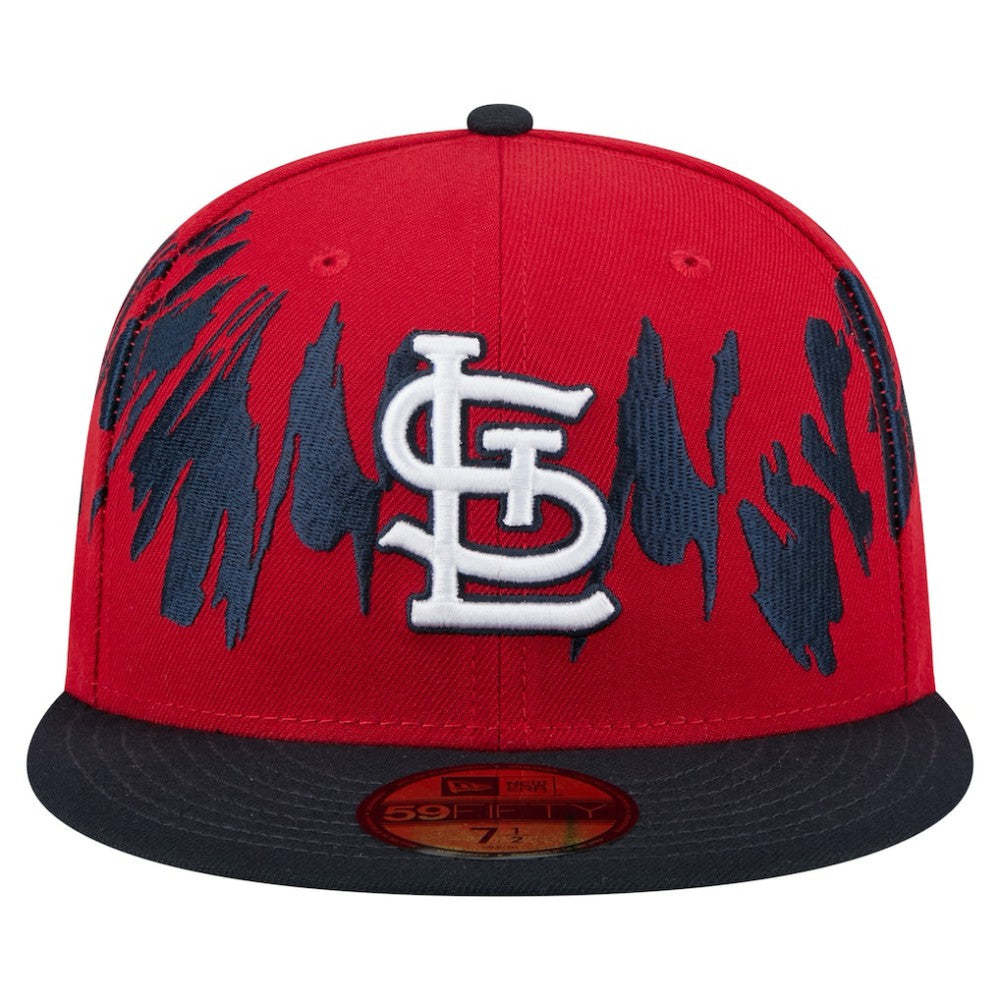 MLB St. Louis Cardinals New Era Retro Pattern 59FIFTY Fitted Hat