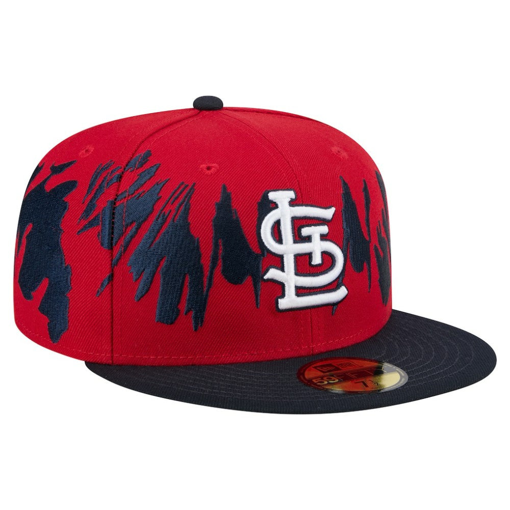 MLB St. Louis Cardinals New Era Retro Pattern 59FIFTY Fitted Hat
