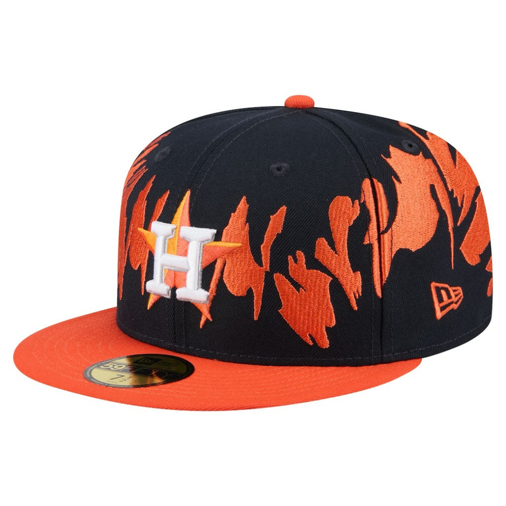 MLB Houston Astros New Era Retro Pattern 59FIFTY Fitted Hat