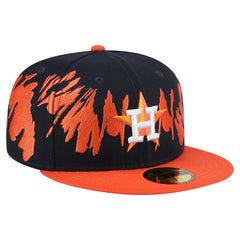 MLB Houston Astros New Era Retro Pattern 59FIFTY Fitted Hat