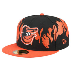 MLB Baltimore Orioles New Era Retro Pattern 59FIFTY Fitted Hat