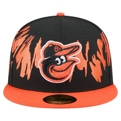 MLB Baltimore Orioles New Era Retro Pattern 59FIFTY Fitted Hat