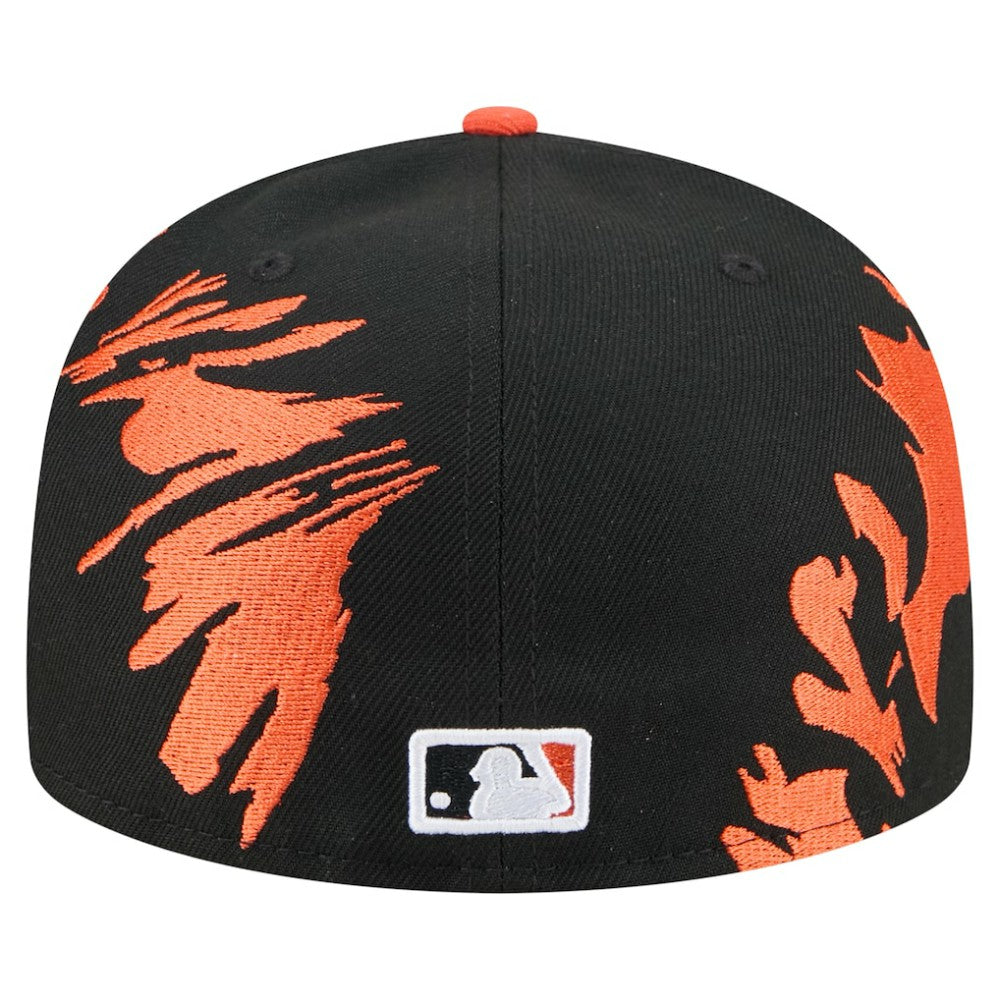 MLB Baltimore Orioles New Era Retro Pattern 59FIFTY Fitted Hat