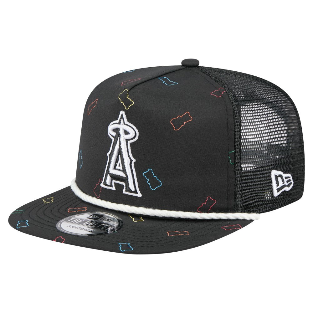 MLB Los Angeles Angels New Era Gummy Golfer Trucker Adjustable Hat