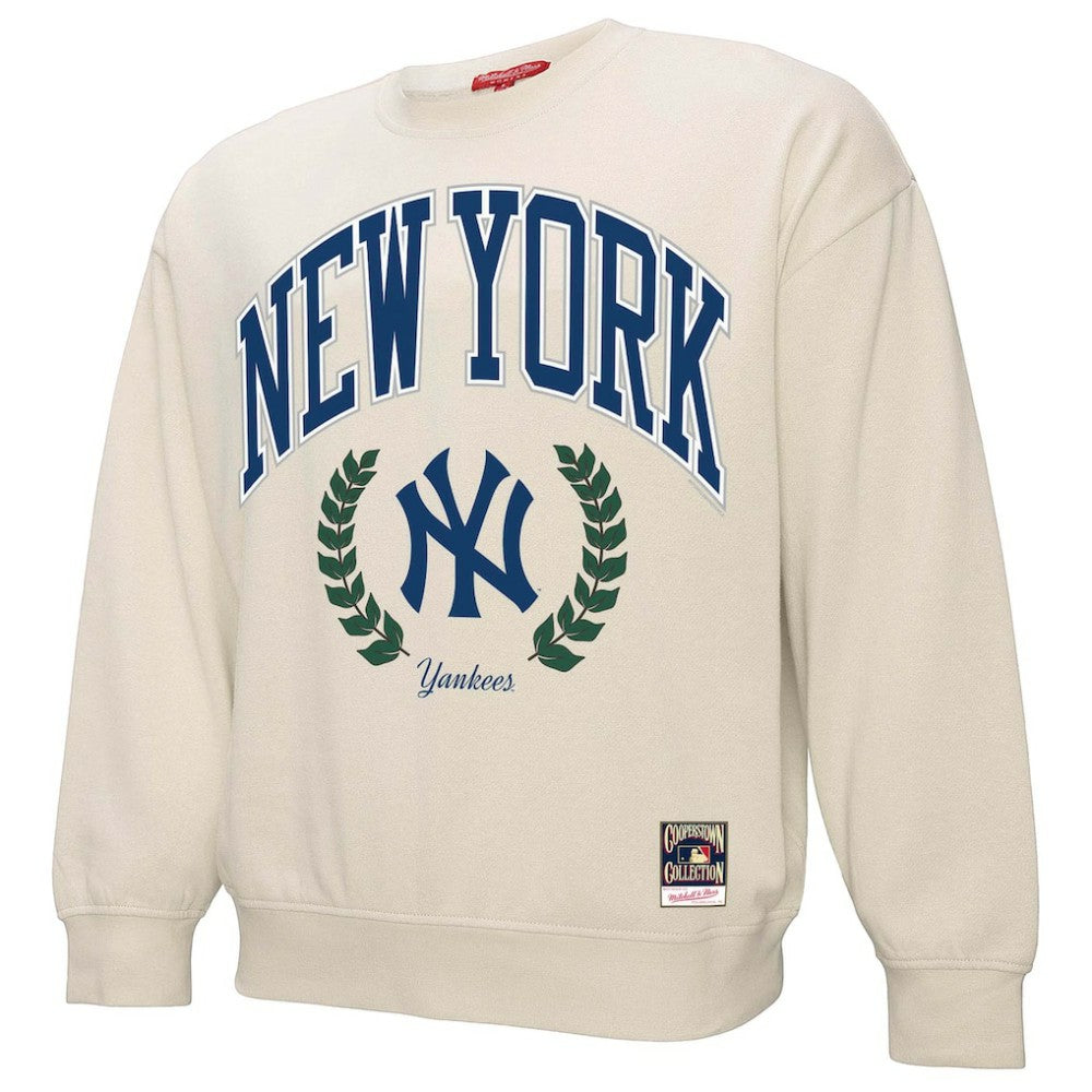 MLB New York Yankees Mitchell & Ness Women's Cooperstown Collection Laurel Pullover Sweatshirt