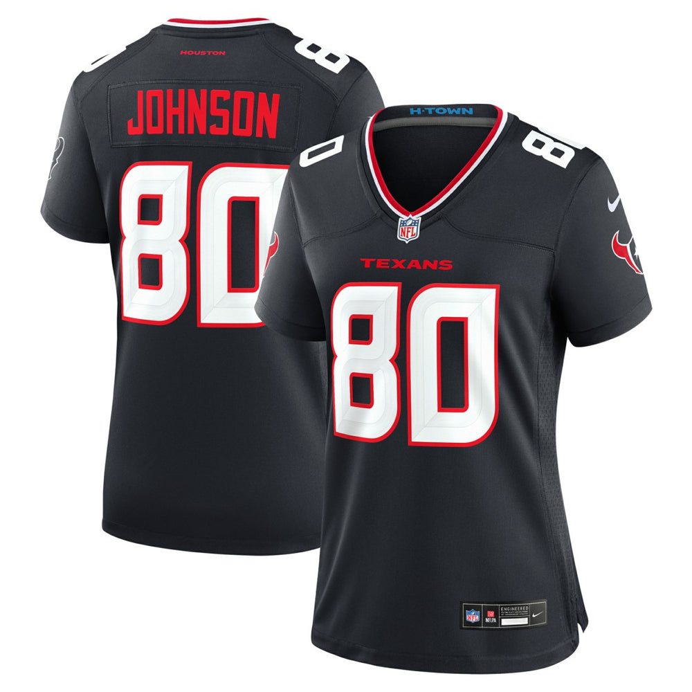 Andre Johnson  Women's Team Retired Player Game Jersey - Houston Texans