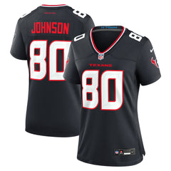 Andre Johnson  Women's Team Retired Player Game Jersey - Houston Texans
