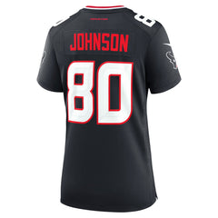 Andre Johnson  Women's Team Retired Player Game Jersey - Houston Texans