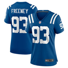 Dwight Freeney  Women's Team Retired Player Game Jersey - Indianapolis Colts