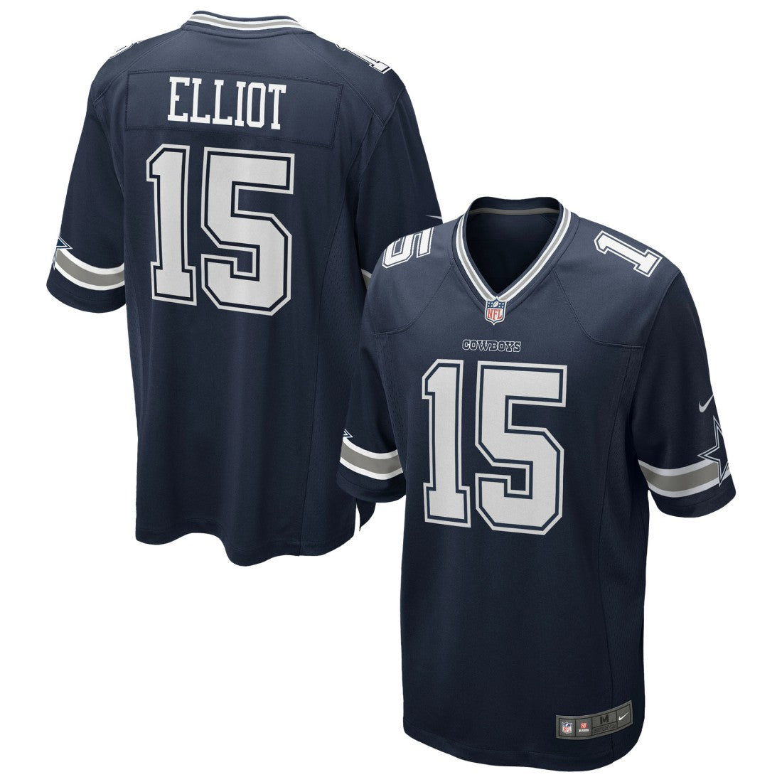 Ezekiel Elliott  Team Game Jersey - Dallas Cowboys