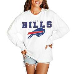 Gameday Couture Women's Big Goals Oversized Long Sleeve T-Shirt - Buffalo Bills