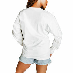 Gameday Couture Women's Classic Comeback Oversized Long Sleeve T-Shirt - Seattle Seahawks