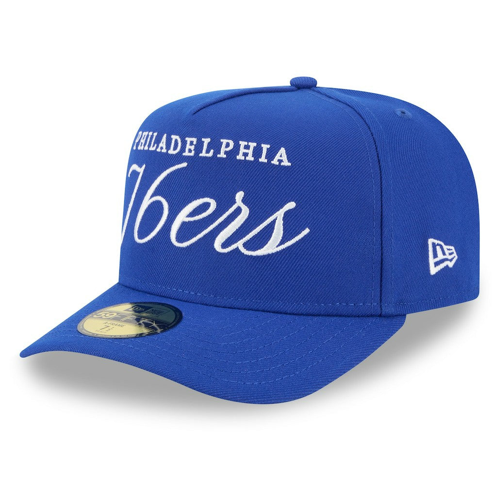 NBA Philadelphia 76ers 2025 NBA Draft A-Frame 59FIFTY Fitted Hat