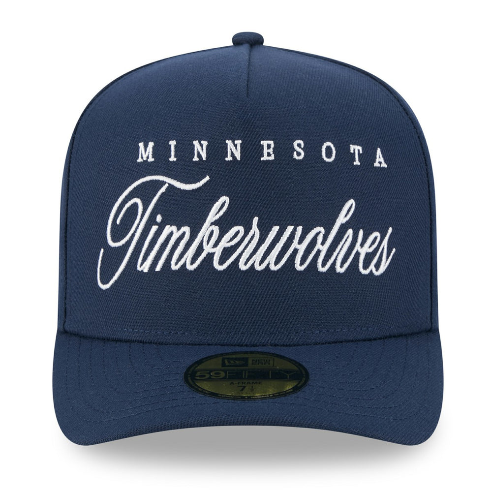 NBA Minnesota Timberwolves 2025 NBA Draft A-Frame 59FIFTY Fitted Hat