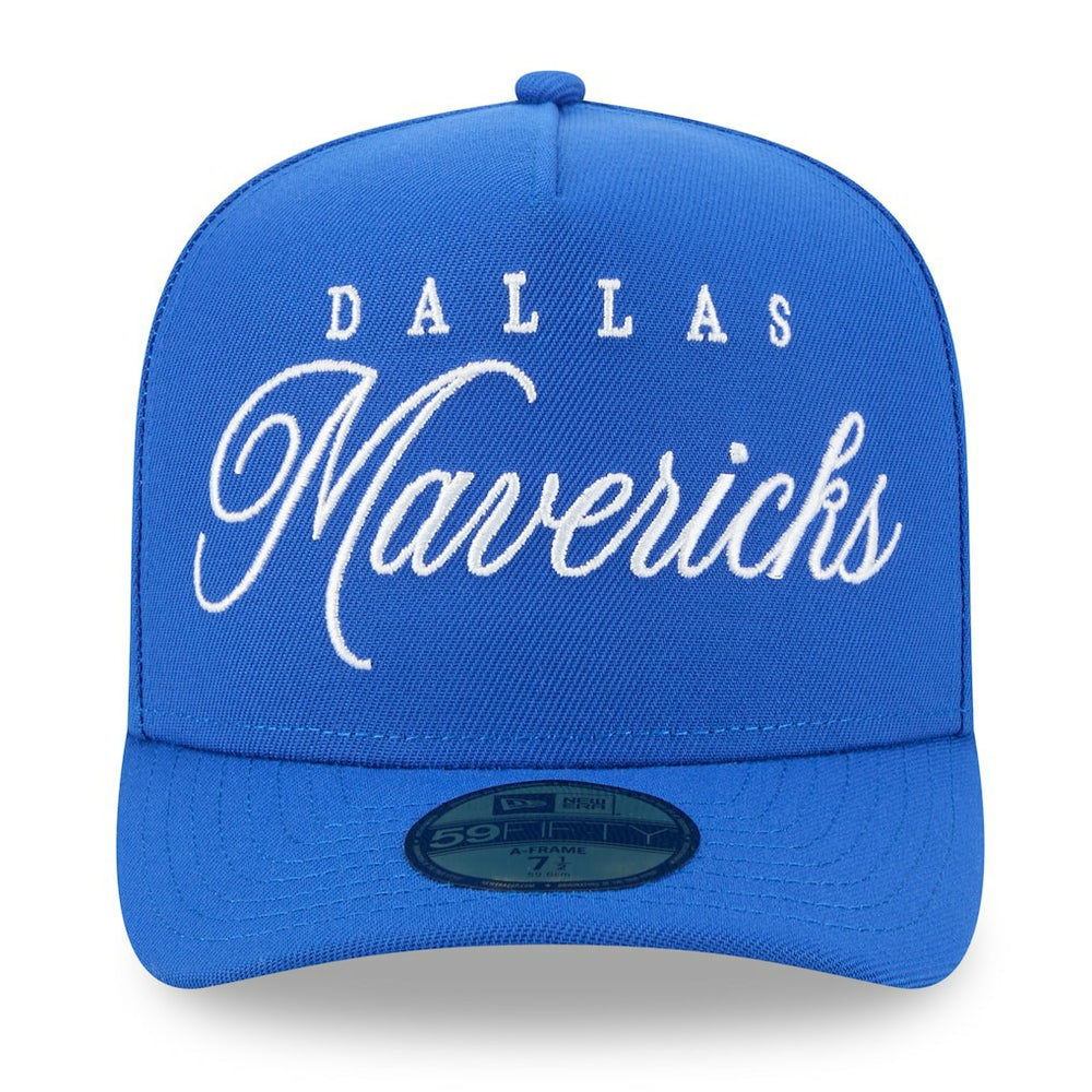 NBA Dallas Mavericks 2025 NBA Draft A-Frame 59FIFTY Fitted Hat sale