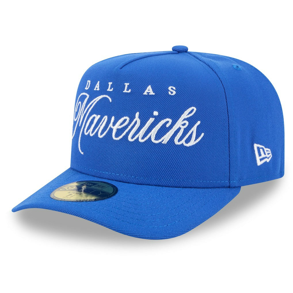 NBA Dallas Mavericks 2025 NBA Draft A-Frame 59FIFTY Fitted Hat sale