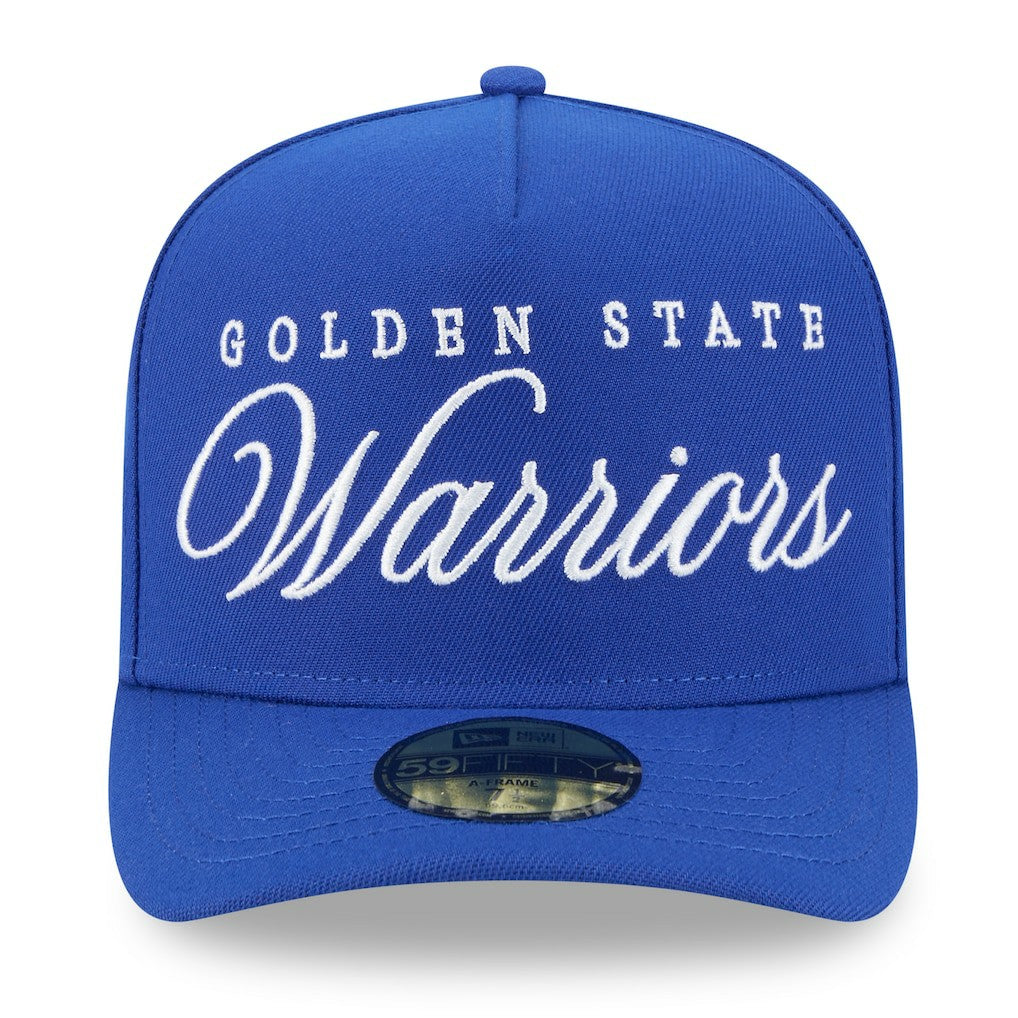 NBA Golden State Warriors 2025 NBA Draft A-Frame 59FIFTY Fitted Hat sale