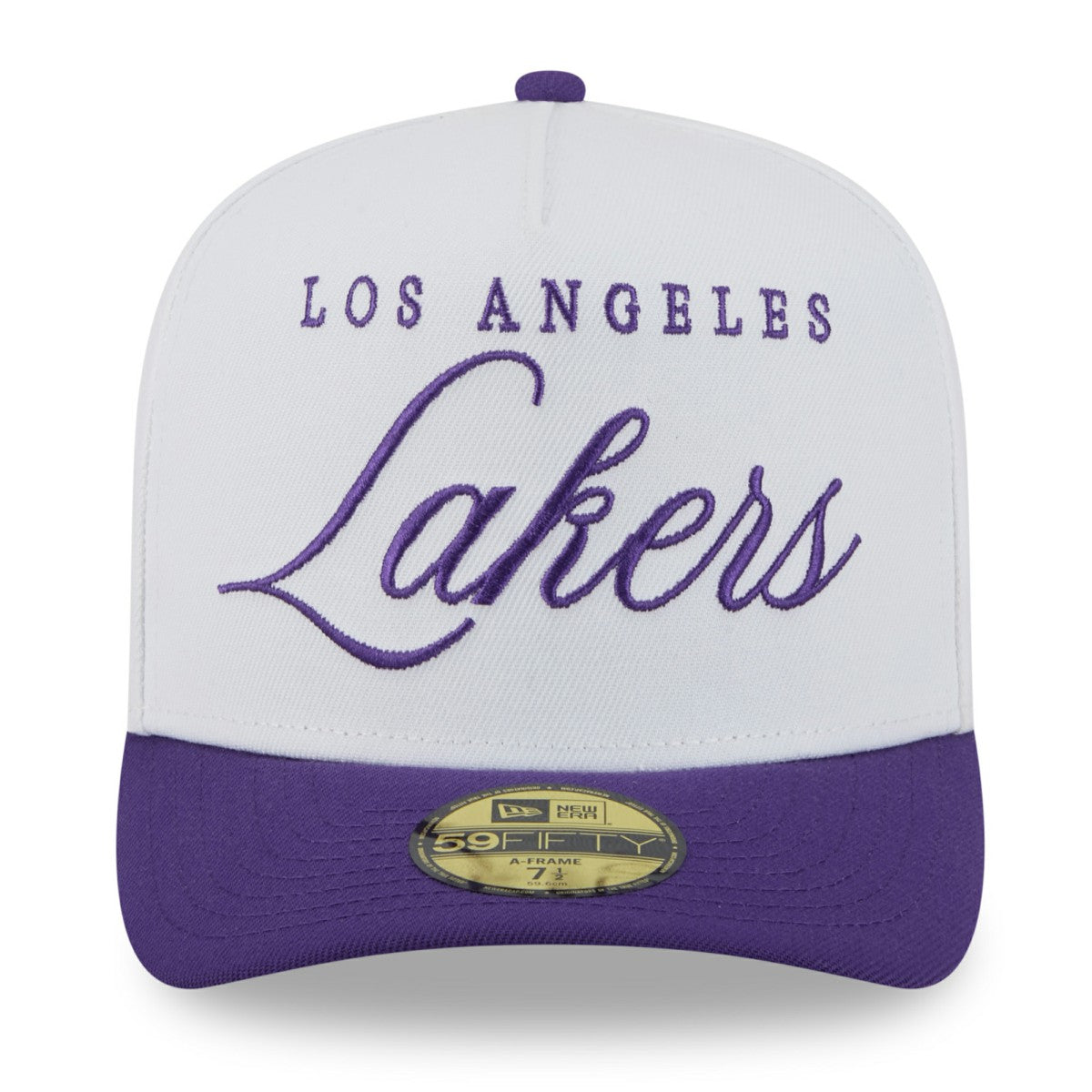NBA Los Angeles Lakers 2025 NBA Draft A-Frame 59FIFTY Fitted Hat