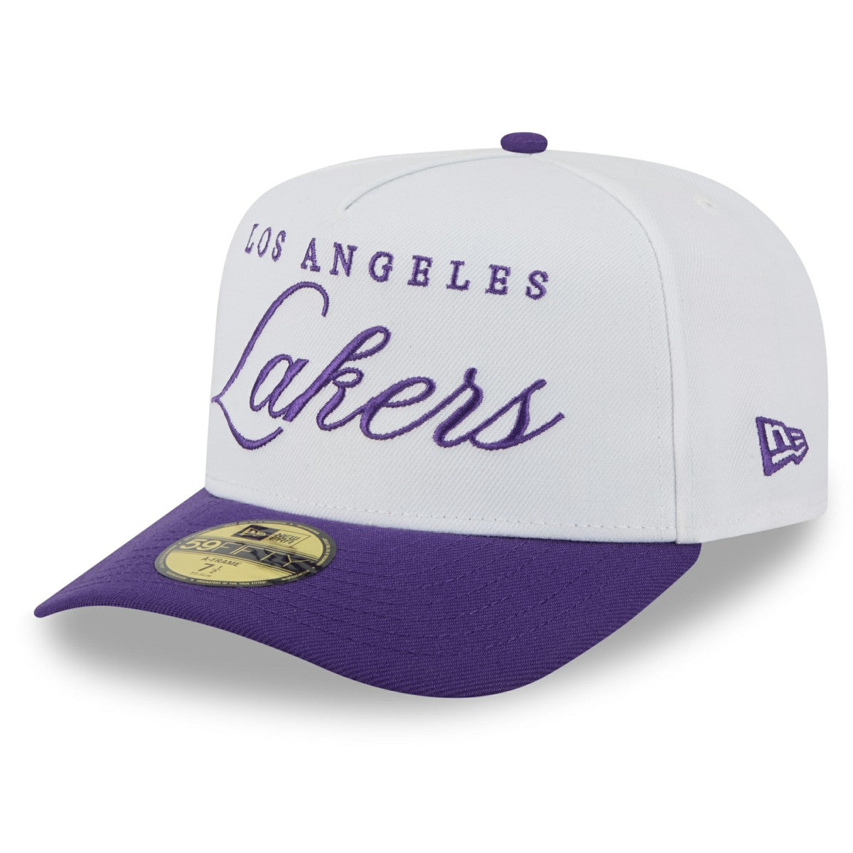 NBA Los Angeles Lakers 2025 NBA Draft A-Frame 59FIFTY Fitted Hat