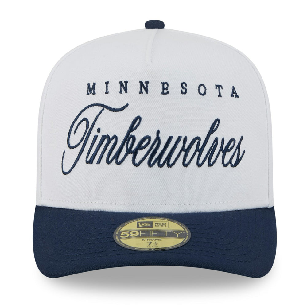 NBA Minnesota Timberwolves 2025 NBA Draft A-Frame 59FIFTY Fitted Hat