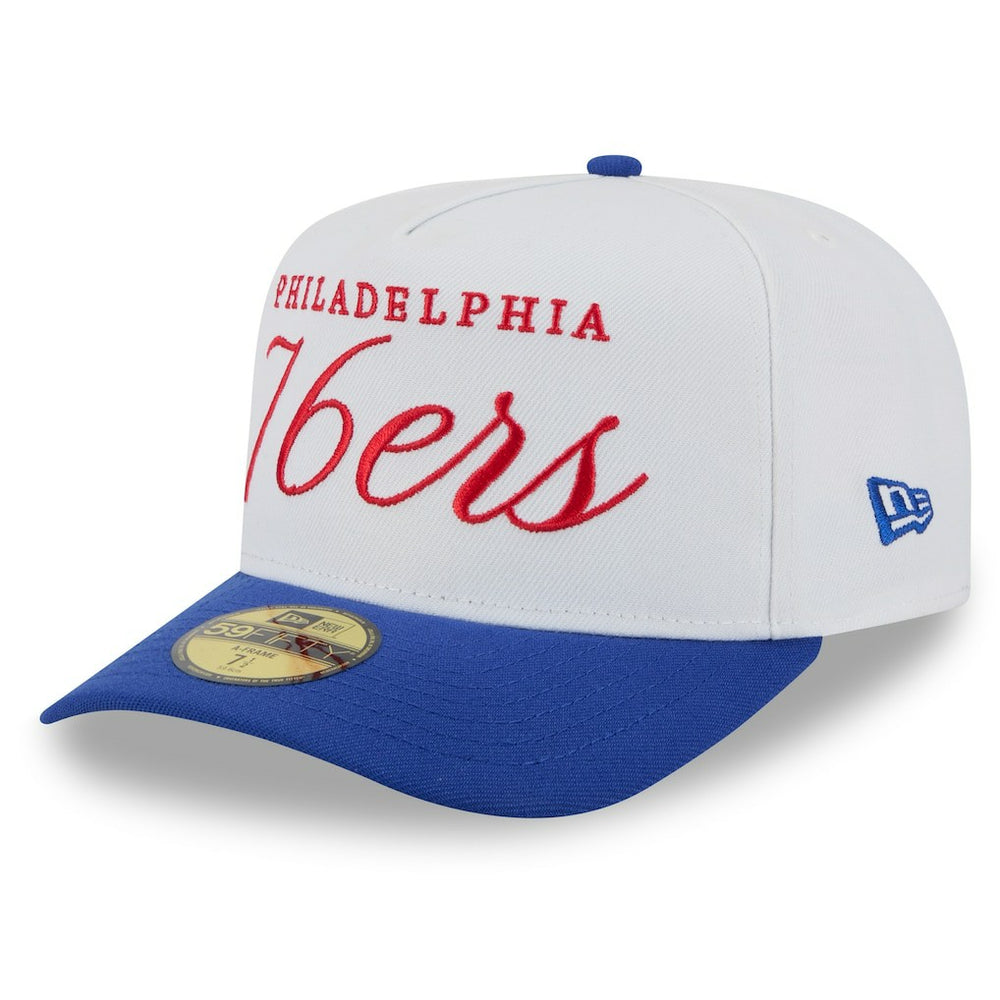 NBA Philadelphia 76ers 2025 NBA Draft A-Frame 59FIFTY Fitted Hat