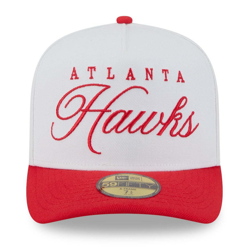 NBA Atlanta Hawks 2025 NBA Draft A-Frame 59FIFTY Fitted Hat
