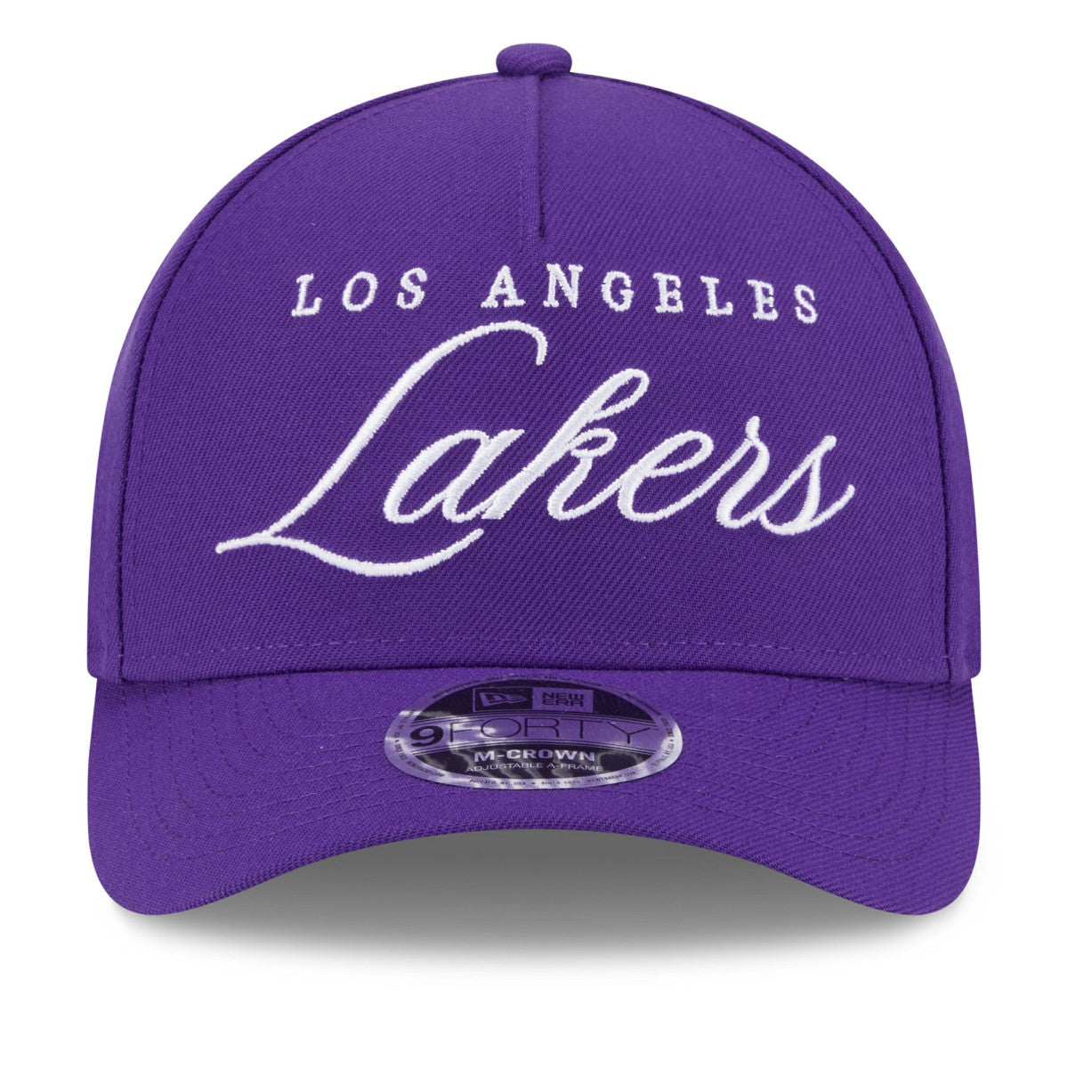 NBA Los Angeles Lakers 2025 NBA Draft M-Crown A-Frame 9FORTY Adjustable Hat