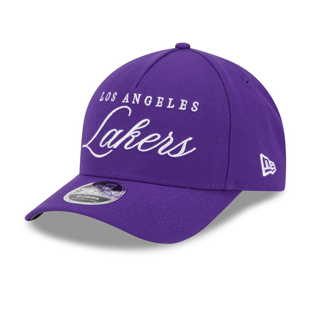 NBA Los Angeles Lakers 2025 NBA Draft M-Crown A-Frame 9FORTY Adjustable Hat