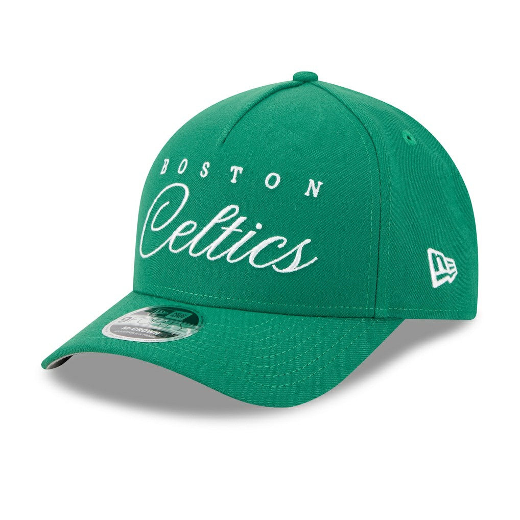 NBA Boston Celtics 2025 NBA Draft M-Crown A-Frame 9FORTY Adjustable Hat
