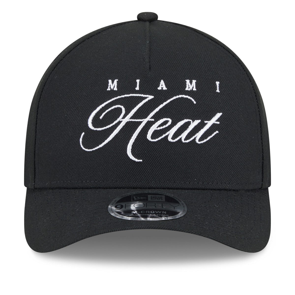 NBA Miami Heat 2025 NBA Draft M-Crown A-Frame 9FORTY Adjustable Hat