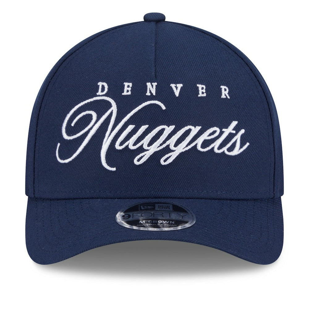 NBA Denver Nuggets 2025 NBA Draft M-Crown A-Frame 9FORTY Adjustable Hat sale