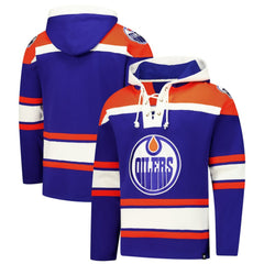 NHL Royal Edmonton Oilers '47 Superior Lacer Hoodie
