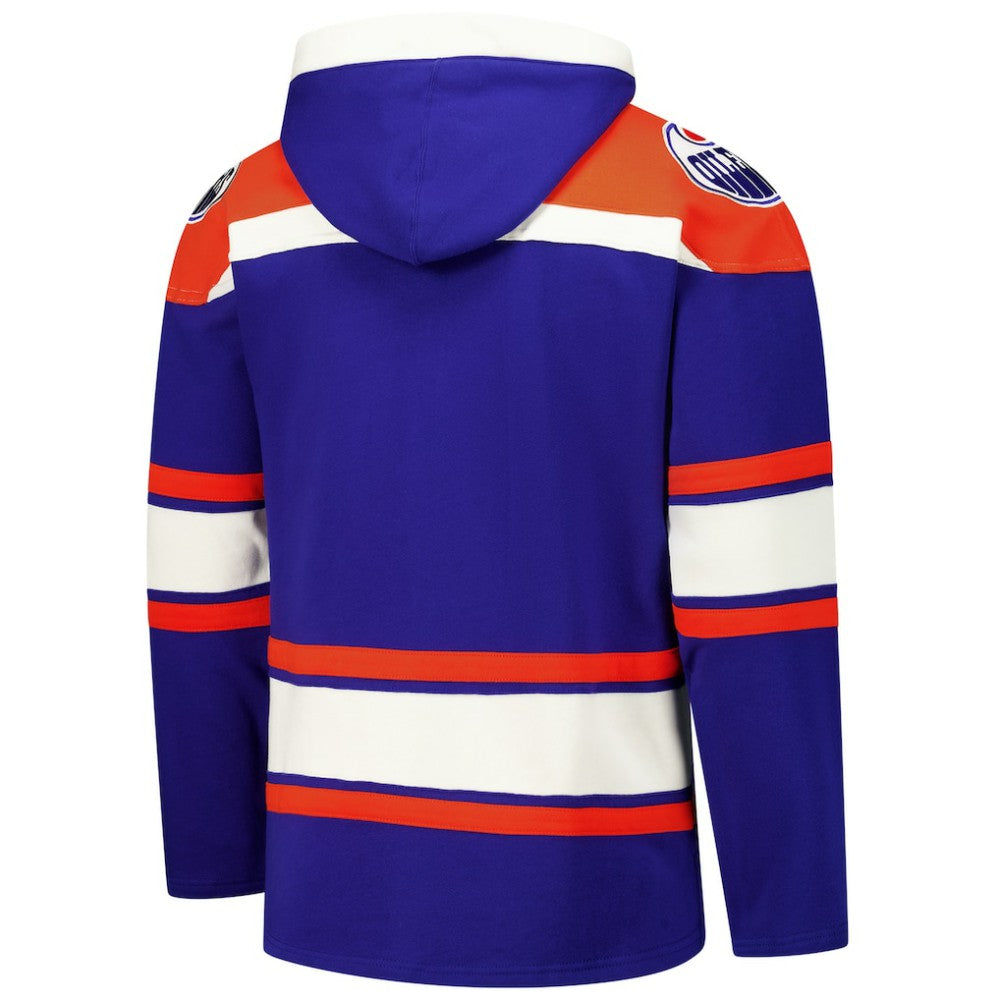 NHL Royal Edmonton Oilers '47 Superior Lacer Hoodie