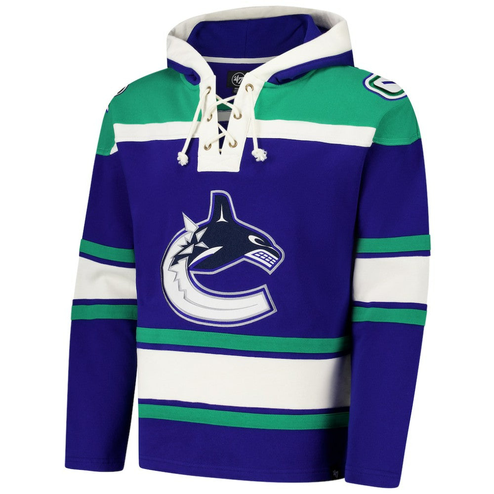 NHL Royal Vancouver Canucks '47 Superior Lacer Hoodie