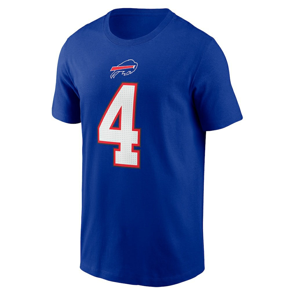 James Cook  Name & Number T-Shirt - Buffalo Bills