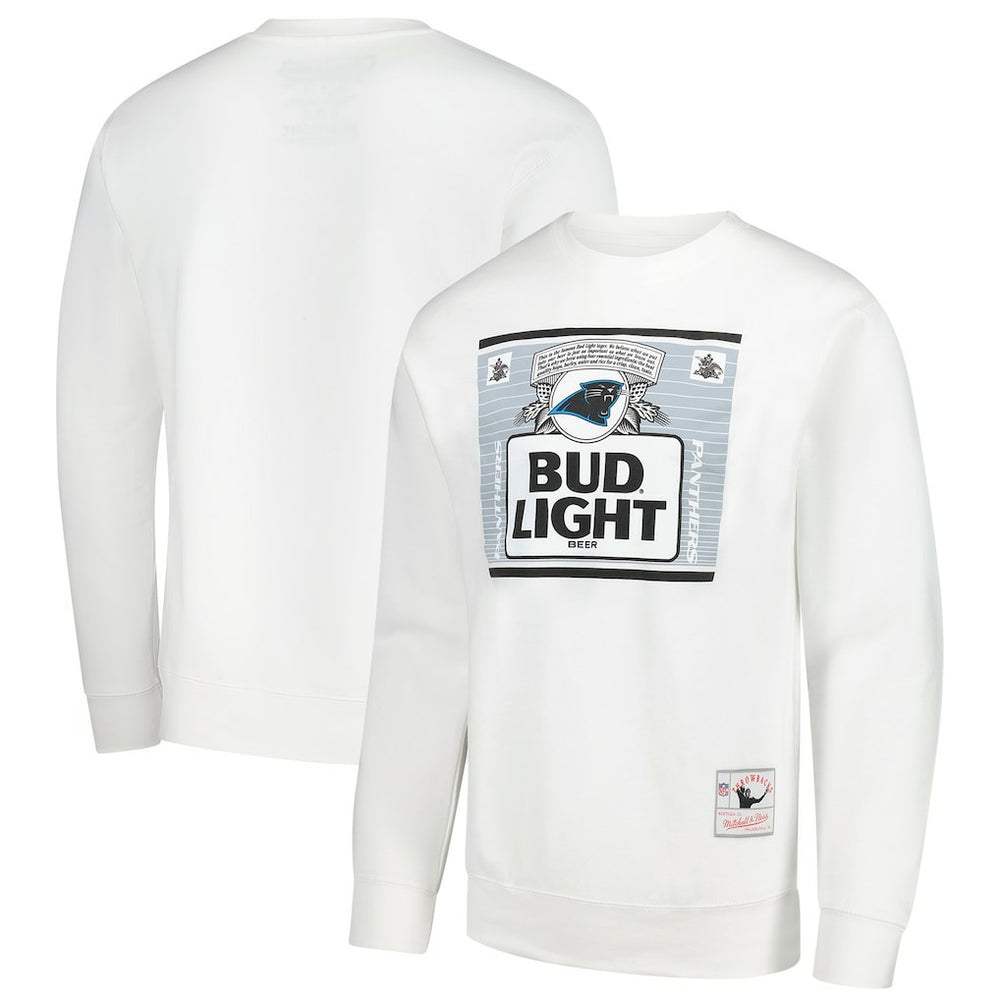 x Bud Light The Crest Pullover Sweatshirt - Carolina Panthers