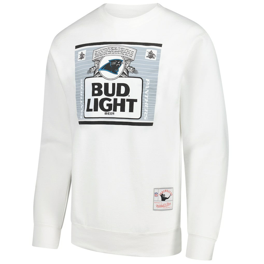 x Bud Light The Crest Pullover Sweatshirt - Carolina Panthers