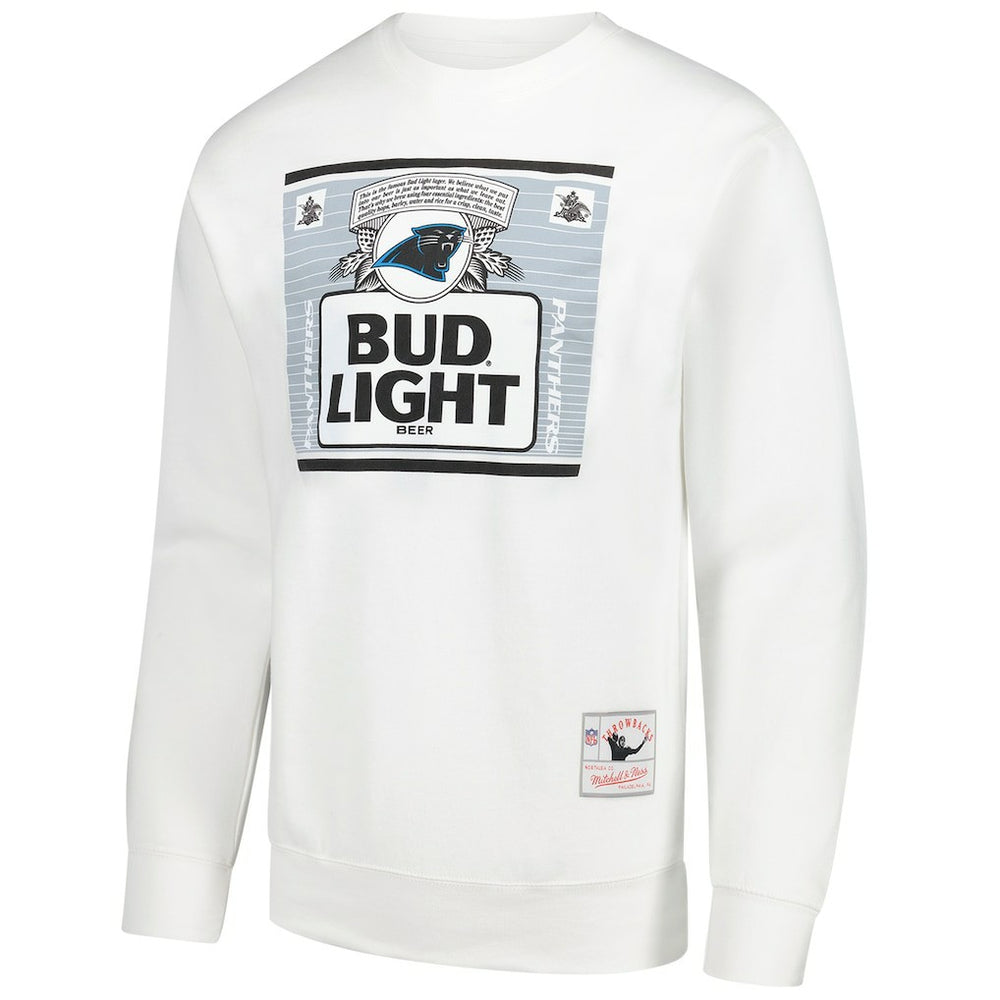 x Bud Light The Crest Pullover Sweatshirt - Carolina Panthers