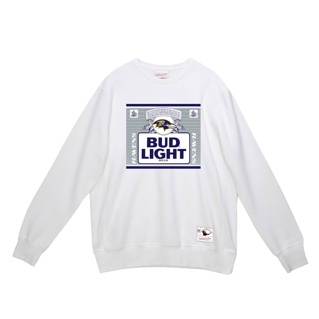 x Bud Light The Crest Pullover Sweatshirt - Baltimore Ravens