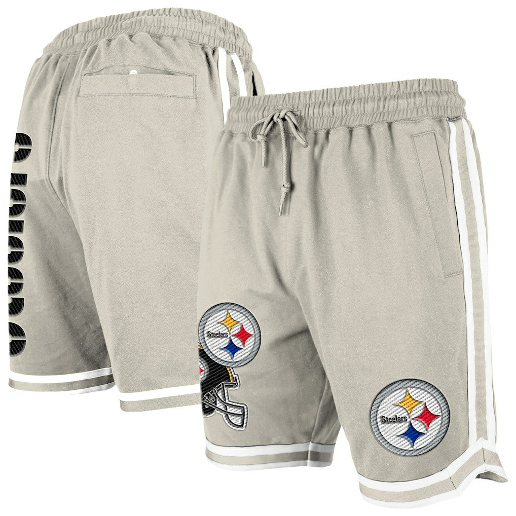 Stone Multi Patch Shorts - Pittsburgh Steelers