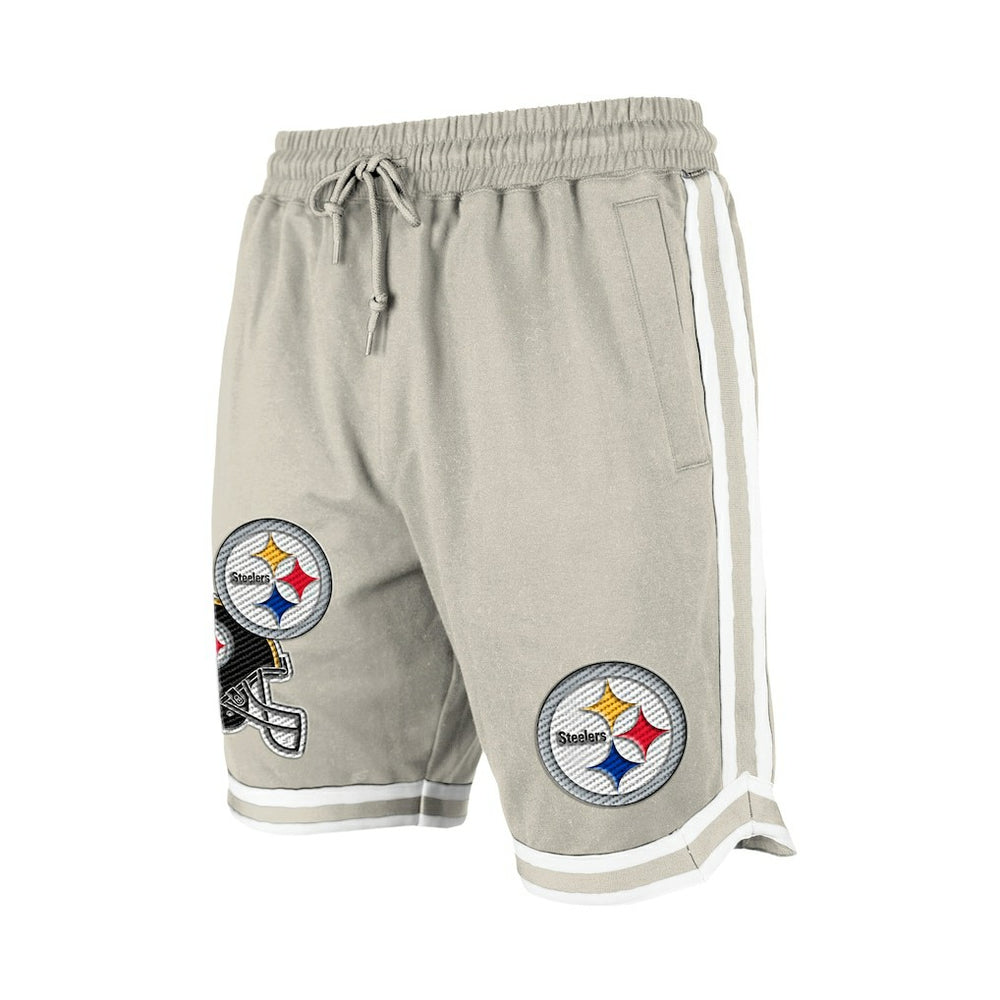 Stone Multi Patch Shorts - Pittsburgh Steelers