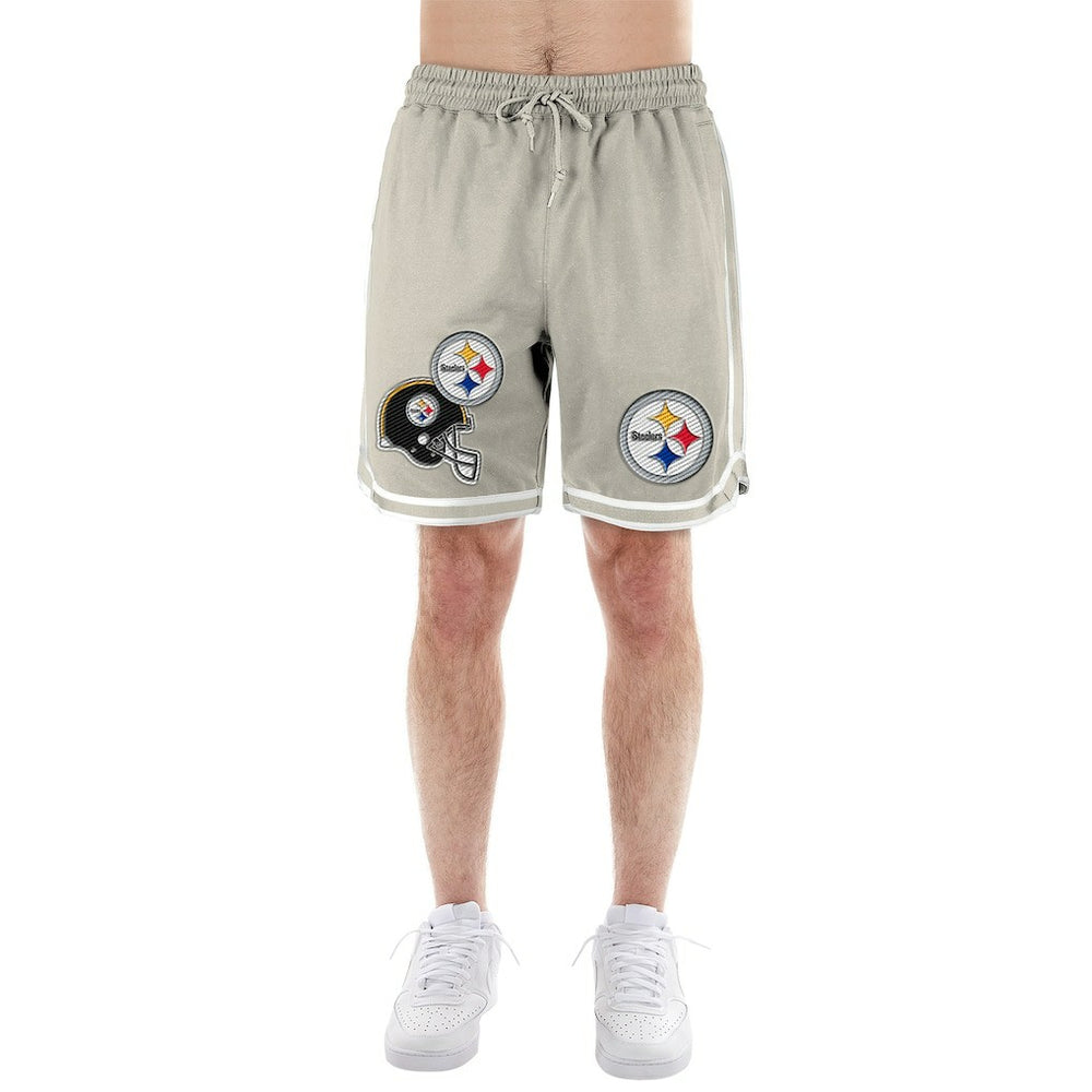 Stone Multi Patch Shorts - Pittsburgh Steelers