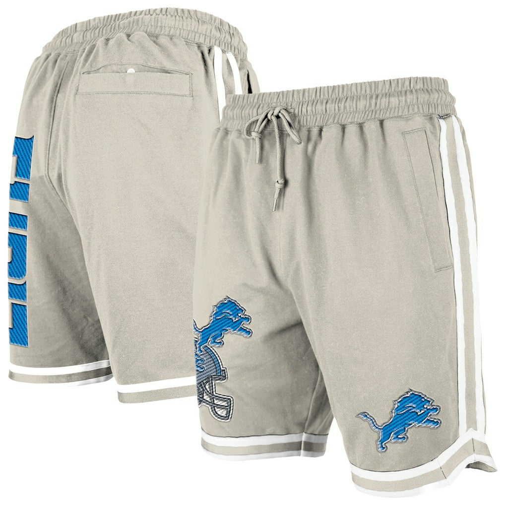 Stone Multi Patch Shorts - Detroit Lions