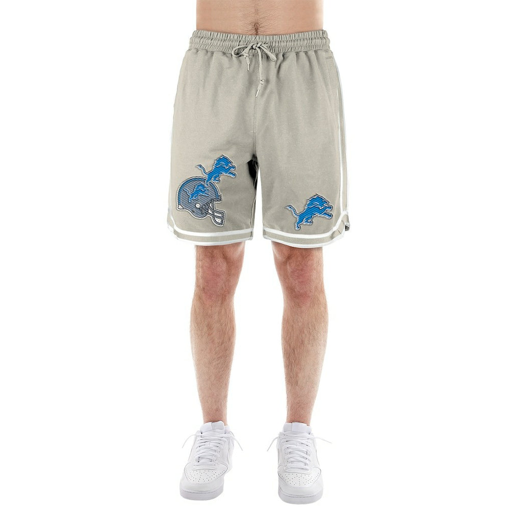 Stone Multi Patch Shorts - Detroit Lions