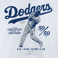 MLB Shohei Ohtani Los Angeles Dodgers 6 for 6 T-Shirt
