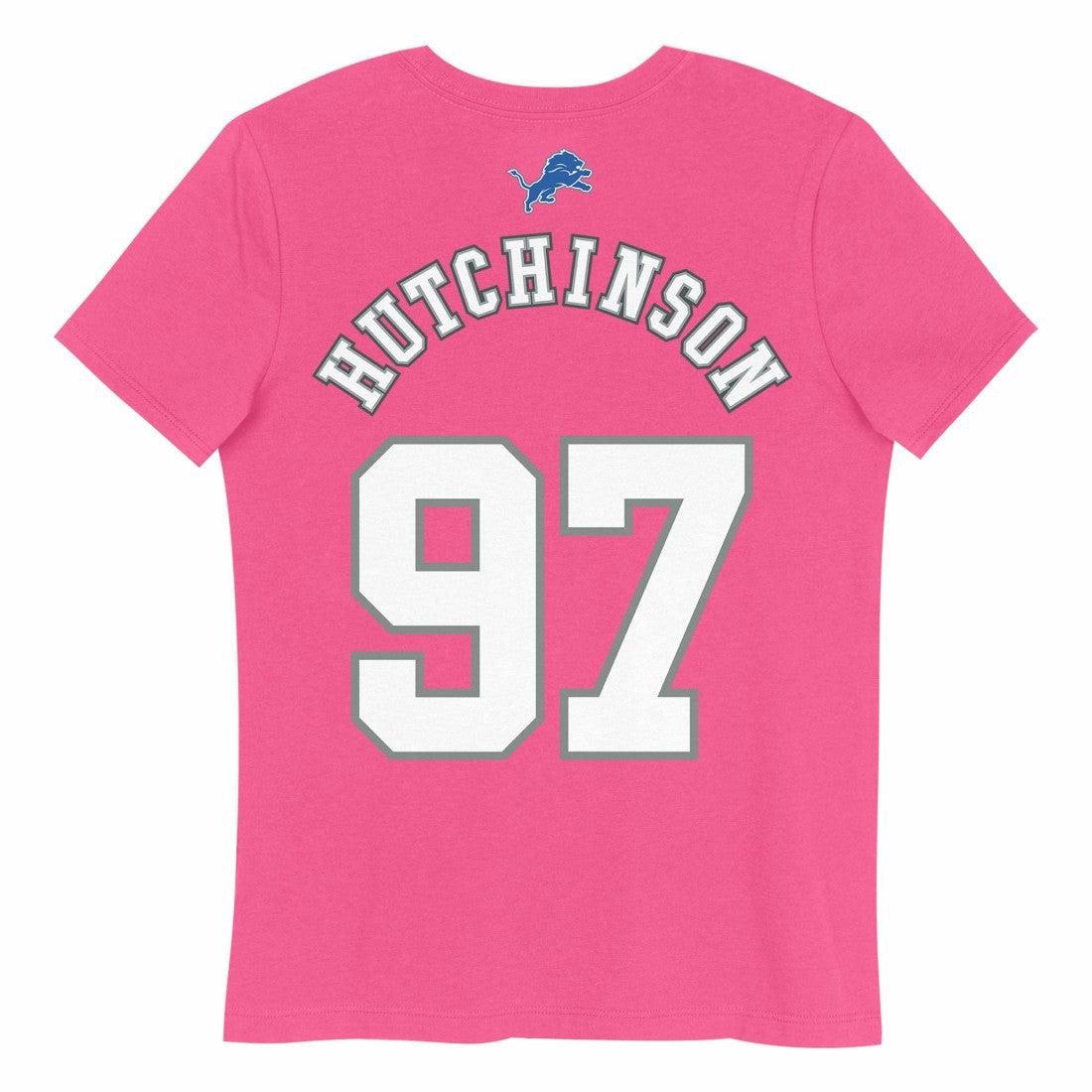 Aidan Hutchinson  Girls Youth Player Name & Number T-Shirt - Detroit Lions